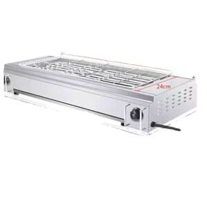 전기야끼바 초벌기 무연 스토브 식당 굽는 주방 화덕 업소용 생선구이 와이드 모델