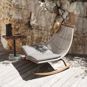 럭셔리 라탄 흔들 1인용 빈티지 스윙체어 1인 1인용안락의자 레드 실내 밸벳 암체어