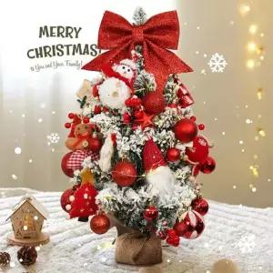 크리스마스 트리 홈 거실 데스크탑 장식품 diy 선물