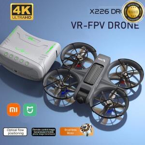 DWi X226 VR FPV 드론 4K HD 듀얼 카메라 항공기 브러시리스 모터 WIFI 5G RC 쿼드콥터 광학 흐름 포지셔닝