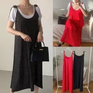 위쉬몰 RA 미니도트뷔스티에원피스(U411H505) 빅사이즈 (34761064A)