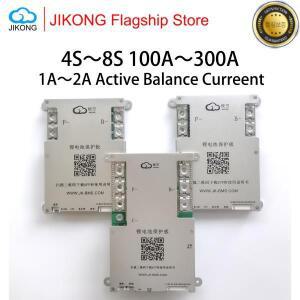 JIKONG Jk Bms 액티브 밸런스 스마트 BMS Lifepo4 리튬 이온 Lto 배터리 8S 12S 60A