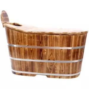 히노끼 욕조 편백나무 반신욕기 자쿠지 가정용 좌식 호텔 스파 노천탕 천연목재