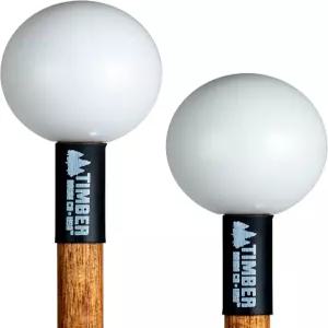 Timber Drum Co. 벨/실로폰 망치 - 미국산 글로켄스필용 타악기 스틱 블록 단단한 플라스틱 폴리 15.25