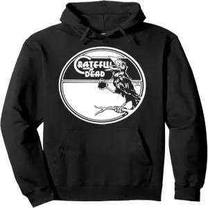 그레이트풀 데드 웨이크 오브 더 플러드 크로우 레이블 빈티지 밴드 풀오버 후드티