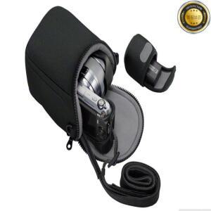 카메라 가방 케이스 파우치 소니 A5100 RX1R II NEX-5T 5N 5R 6 7 F3 3N Canno M2M3M5M6M10M50 어깨 끈 포