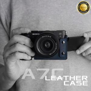 Mr.Stone 소니 A7C2 카메라 케이스 커버 a7C Ⅱ I 보호 수제 천연 가죽 가방 액세서리