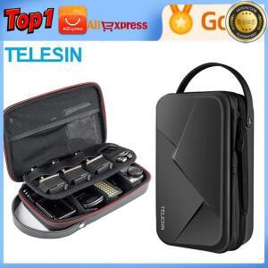 텔레신 PU 방수 휴대용 가방 고프로 히어로13 12 11 10 9 8 7 6 인스타360 DJI 오스모 하드 케이스 다기능