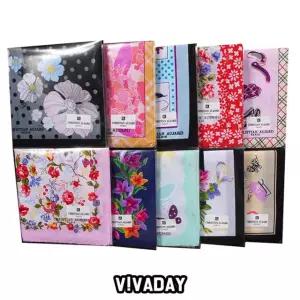 VIVADAY-SC52 남녀 선염 손수건 GRF8+9tei