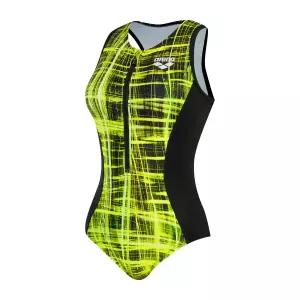 매장정품 ARENA 아레나 글로잉 집업 원피스 수영복 (A4FL1LO14) YEL 1270526