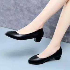 로하스 하이힐 웨지힐 여성신발 베이직 미들힐 펌프스힐1226762