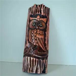 아프리카 원목 가면 인테리어 소품 수공예 빈티지 벽장식