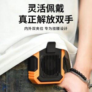 USB 충전식 휴대용 업무 또는 3IN1 야외활동 착용에어컨 허리착용 위한 허리 캠핑