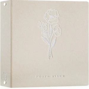 Lanpn 사진 앨범 스크랩북 11x14 린넨 하드 커버 아카이브 애시드 프리 탑 로드 포켓 포토북 100 세로 11 x