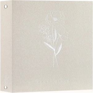 Lanpn 사진 앨범 스크랩북 8x10 린넨 하드 커버 아카이브 애시드 프리 탑 로드 포켓 포토북 100 세로
