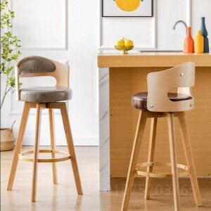 식당 체어 식탁의자 원목 빠텐의자 밀크 업소용 디자인 사진참조 엔틱 홈바의자