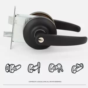 낡은 철문 현관문 손잡이 교체용 문고리 샷시문도어락