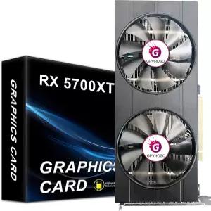 GPVHOOSO Radeon RX 5700 XT 8GB 그래픽 카드 2560SP GDDR6 256비트 컴퓨터 GPU PCI-e 4.0 x 16