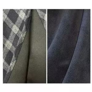 여성 스커트 모직 빈티지 A라인 체크 정장 CH1