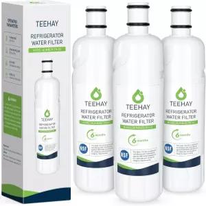 TEEHAY KAD2RXD1 Water Filter 2 Replaceent Copatible with KitchenAid KRFF577KPS KRFF577KBS KRF536RPS