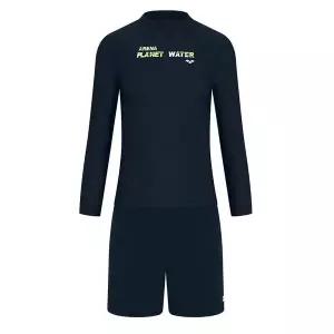 매장정품 ARENA 아레나 플레닛 주니어 레저 래쉬가드 세트 (A4BB1BS81) NVY 1284722
