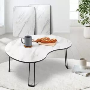 원룸 1인용 접이식 미니 찻상 간이 테이블 자취방책상 아이방