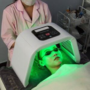 화이트태닝기계 가정용 LED 관리기 얼굴케어 표준버전 4색 분광계 178 램프