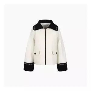 에고이스트 밑단 스트링 A라인 트위드 자켓 ES1WJ160 1011328