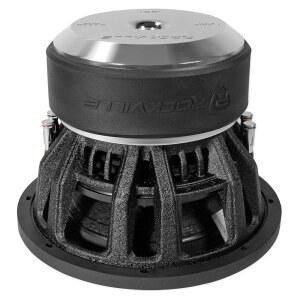 록빌 디스트로이어 12D1 8000W 피크 12인치 경쟁 차량 오디오 서브우퍼, 듀얼 1옴, 미국산 보이스 코일, 트리플 스태킹 Y35 자석, 주조 알루미늄 바스켓, 애호가용