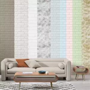 결로방지 셀프리폼 붙이는 폼블럭 벽지 풀없이 쉬운도배 쿠션