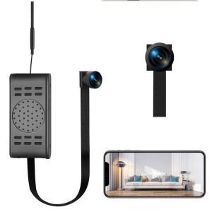 실내/반려동물을 위한 모션 감지 기능이 있는 DUVIX 미니 카메라 4K HD DIY 모듈 Wi-Fi 소형 유모 캠 휴대용 무선 155 광각