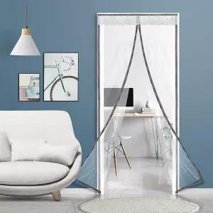 90폭 방문 문틀 단열 투명 PVC비닐 방풍막 외풍차단 투룸 diy