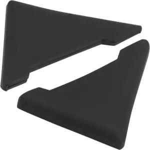 아크로픽스 2pc PVC 유니버설 자동차 도어 코너 엣지 가드 범퍼 프로텍터 커버 검은색 부품