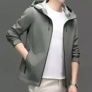 남자 가을 야상사파리 후드 바람막이 빅사이즈 야상 점퍼 CH3