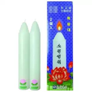 선향특왕대 2입 x 30개 1박스 절향 불교 사찰 선향양초 기도 소원 성취 제사