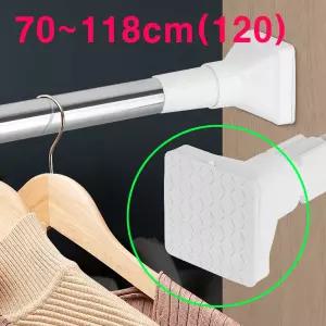 120 옷장 옷걸이 스텐 압축식 쇠봉 압축봉 샤워커튼봉 욕실