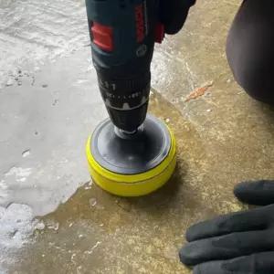 전동드릴 폴리싱 광택패드 세트 100mm