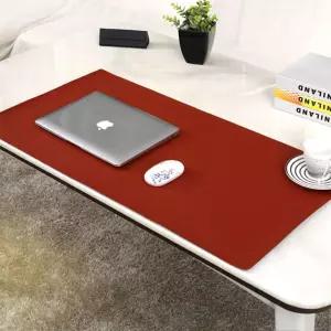 컴퓨터 책상 매트 90X45 버건디 커버 마우스장패드 게 [BXG53571]