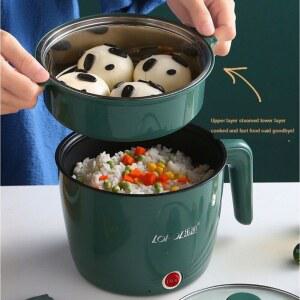 1 8L 스팀 스마트멀티쿠커 전기냄비 스팀 멀티찜기 멀티 국수 전골 분리형 만능쿠커