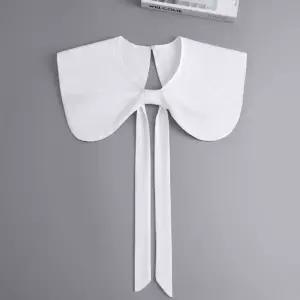 여성 스트랩 유니크 세일러 포인트 셔츠카라 넥케이프 xMO4+4NvK