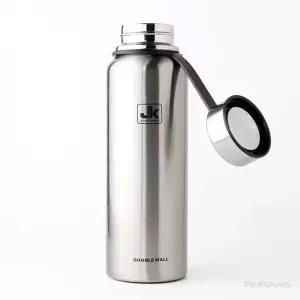 더블월 보온병 실버 1.1L 도시락 음료 운동 커피