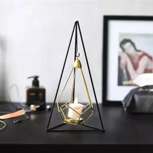 엔틱 티라이트 스탠드 피라미드 촛대 받침 향초 간접 [BRA13912]