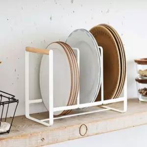 화이트스틸 접시꽂이 정리 씽크대 건조 그릇 물빠짐 [BAF29136]