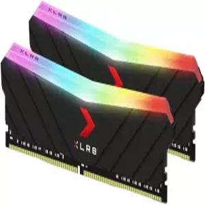 PNY XLR8 게이밍 32GB (2x16GB) DDR4 DRAM 3200MHz (PC4-25600) CL16 1.35V RGB 듀얼 채널 데스크톱 (DIMM)