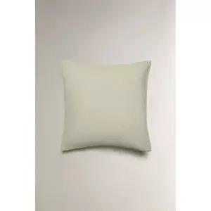 ZARA 자라 헤링본 쿠션 커버 - 블루 그린 750961