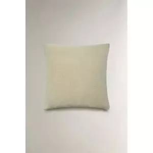 ZARA 자라 셔닐 쿠션 커버 - 라이트 그린 750960