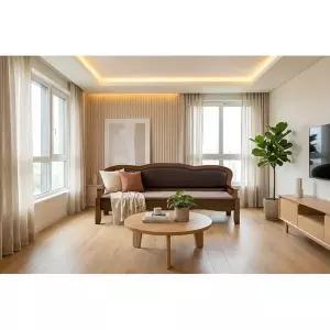 [NS홈쇼핑][서광퍼니처] 황토볼+숯볼 원목 가죽 침대 흙소파[35781404]