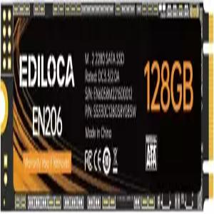 Ediloca EN206 128GB 3D NAND TLC M.2 SSD 2280 SATA III 6Gb/s 내장 하드 드라이브 읽기/쓰기 속도 최대