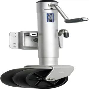 풀턴 XPD15L0101 스위블 마린 트레일러 텅 잭 듀얼 휠 - 1 500파운드. 트 용량 사이드윈드 볼트온 사이드