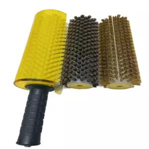 왁싱 스노우보드 롤러 브러쉬 보수 유지관리 나일론